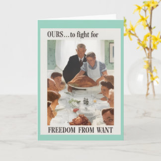 Happy Thanksgiving Greeting Card カード