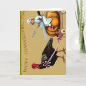 Happy Thanksgiving Greeting Card カード (正面)