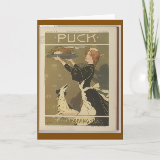 Happy Thanksgiving Greeting Card カード (正面)