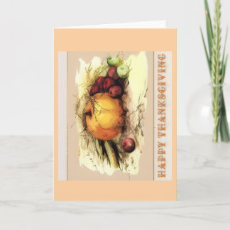 Happy Thanksgiving Greeting Card カード
