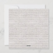 Happy Thanksgiving Greeting Card シーズンカード (裏面)