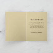 Happy Thanksgiving Italian Boy with Pumpkin カード (内部)