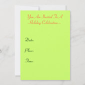 Happy Thanksgiving IV 招待状 (裏面)