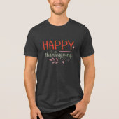Happy Thanksgiving Men's Tシャツ (正面)