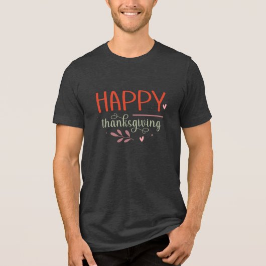 Happy Thanksgiving Men's Tシャツ (正面)