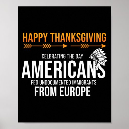 Happy Thanksgiving, Native American Truth_ America ポスター (正面)