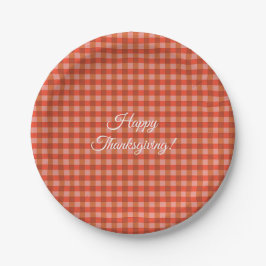 Happy Thanksgiving Paper Plates ペーパープレート