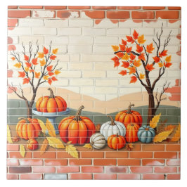 Happy Thanksgiving Popular Beautiful Fall タイル