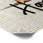 Happy Thanksgiving Poster ポスター (角)