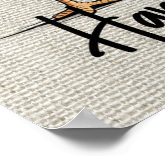 Happy Thanksgiving Poster ポスター (角)