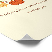 Happy Thanksgiving Poster ポスター (角)
