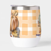 Happy Thanksgiving Pumpkins & Autumn Leaves (右面)