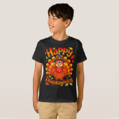 Happy Thanksgiving Shirt Men Women Kids Family Tur Tシャツ (正面フル)