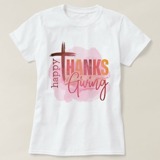 Happy Thanksgiving Sweatshirt | Cozy Fall Apparel Tシャツ (デザイン正面)