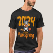 Happy Thanksgiving  Tシャツ (正面)