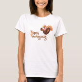 Happy Thanksgiving T-Shirt Tシャツ (正面)
