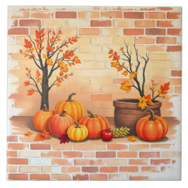 Happy Thanksgiving Trendy Beautiful Fall タイル