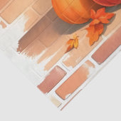 Happy Thanksgiving Trendy Beautiful Fall 薄葉紙 (詳細)