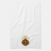 Happy Thanksgiving Turkey キッチンタオル (縦)