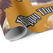 Happy Thanksgiving Turkey Parade ラッピングペーパー (ロールコーナー)