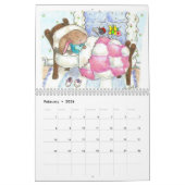 Happy Thoughts 2025カレンダー カレンダー (2月 2026)