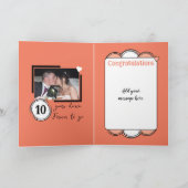 Happy Tin 10th Anniversary 2写真名coral カード (内部)