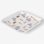 Happy Toddler Birthday  ペーパープレート (傾斜あり)