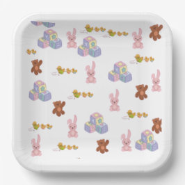 Happy Toddler Birthday  ペーパープレート