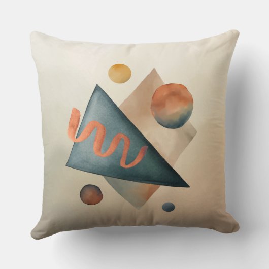 Happy Tones Decorative Pillow クッション (裏面)