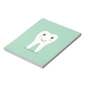 Happy Toothの漫画の歯科医ブラシ歯ブラシ ノートパッド (回転)