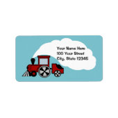 Happy Tracksアドレス ラベル (正面)