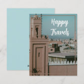 Happy Travelling, Morocco,ヴィンテージマラケシュ シーズンカード (正面/裏面)