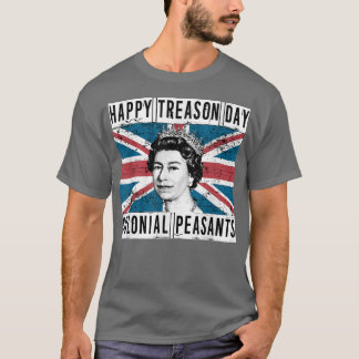 Happy Treaton Dayイギリス7月4日 Tシャツ
