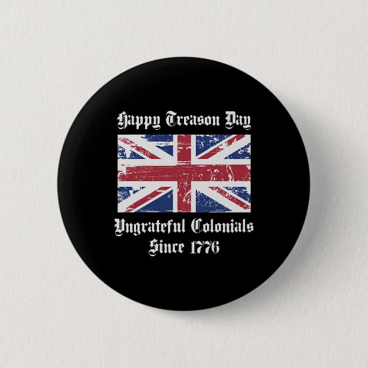 Happy Treaton Day Ungrady Colonialsシャツ4th O 缶バッジ (正面)