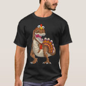 Happy Trexgiving Trex Dinosaur Turkey Thanksgiving Tシャツ (正面)