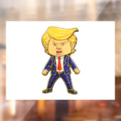 Happy Trump Lapel Pin Chibi Cartoon Funny Meme Pop ウィンドウサイン (シート2)