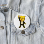 Happy Trump Pin Meme Fight Fight Angry Trump Pop 缶バッジ (インサイチュ)