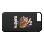 Happy Trumpsgiving Funny Thanksgiving Turkey Trump Case-Mate iPhoneケース (裏面(横))