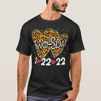Happy Twosday 22222第2級先生Tuesd Tシャツ