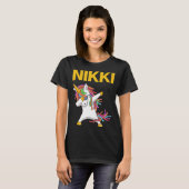 Happy Unicorn - ニッキー名義 Tシャツ (正面フル)
