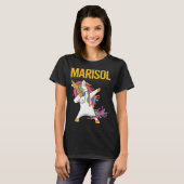 Happy Unicorn – マリソル名 Tシャツ (正面フル)
