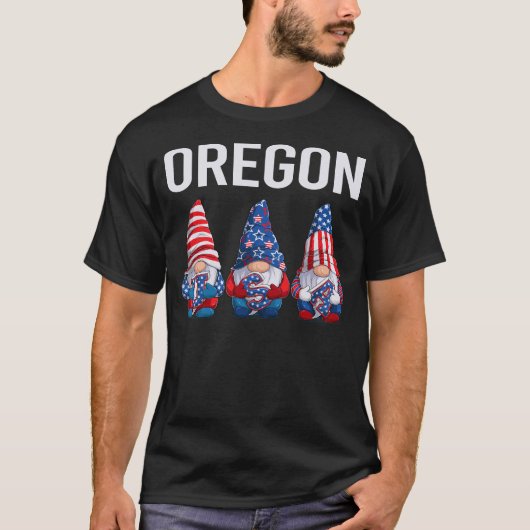 Happy USA – オレゴン Tシャツ (正面)