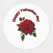 Happy Vデイのステッ数々のカー ラベル (デザイン1)