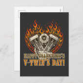 Happy V-Twin’s Day for Chopper Lovers シーズンポストカード (正面/裏面)