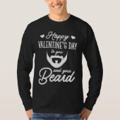 Happy Valentine Beard Tシャツ (正面)