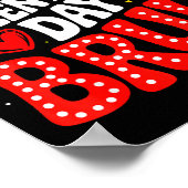 Happy Valentine Bruh Heart Love Valentine Boys Gir ポスター (角)