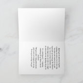 Happy Valentine card strawberry love card サンキューカード (内部)