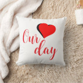 Happy Valentine Day クッション (ブランケット)
