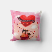 Happy Valentine Day クッション (正面)