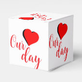 Happy Valentine Day フェイバーボックス (正面サイド)